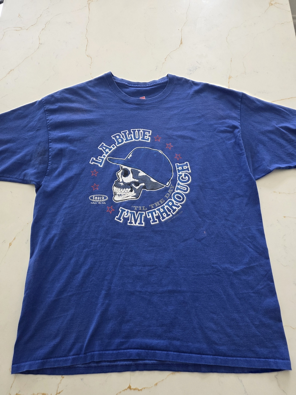 LOS ANGELES DODGERS T SHIRT 2XL Pre Owned